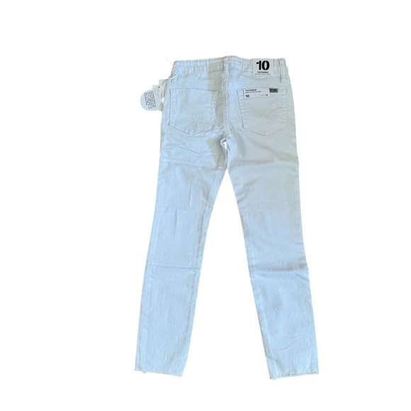 Joes The Markie White Denim Jeans Mid Rise Skinny Ankle Distressed Ripped 10 NWT - Picture 4 of 8